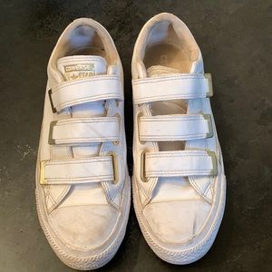 Converse All Star Velcro leather sneakers